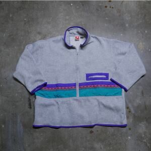 Vintage 80s Womens Whitestag 1/2 Zip Sweatshirt